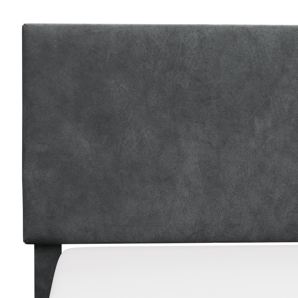 Hillsdale Muellen Upholstered Platform King Bed With 2 Dual USB Ports