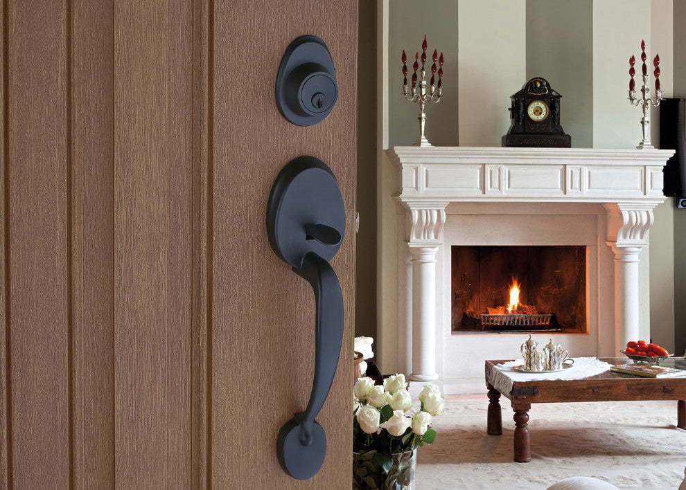 Active Handle Set, Zane Lever Interior Trim, Black