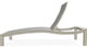Bazza Sling 4-Position Contour Outdoor Chaise Lounge, Anchor/Storm