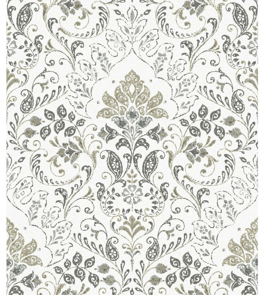 Persian Damask Peel & Stick Wallpaper