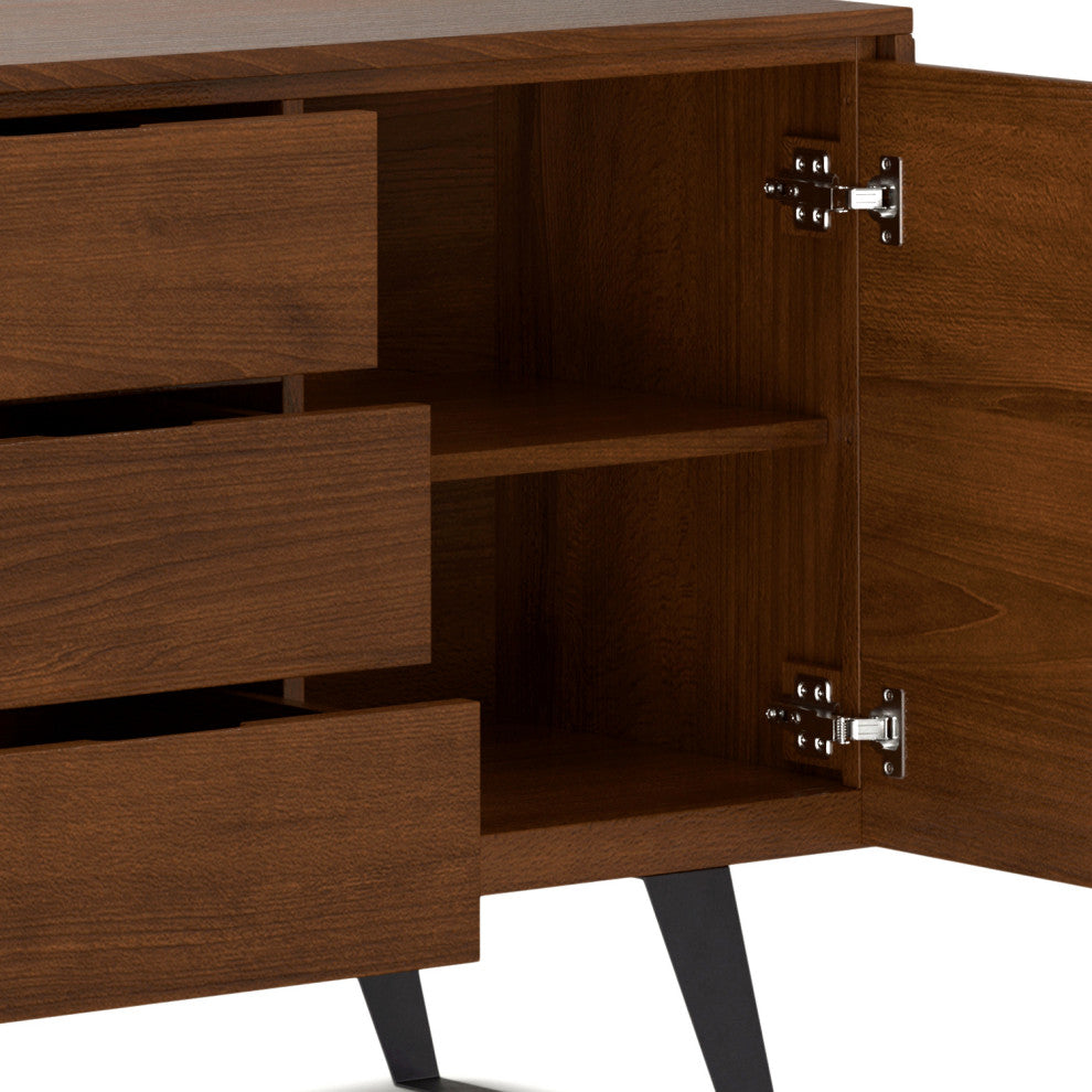 Lowry Sideboard Buffet, Walnut Veneer
