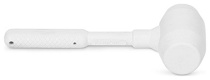 Raimondi White Rubber Mallet 2.2 lbs, LTM2 Anti-Bounce Hammer Hand Tile Beater