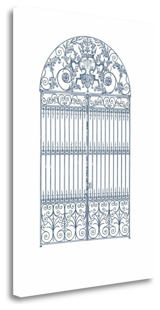 "English Garden I" By Wild Apple Portfolio, Giclee Print on Gallery Wrap Canvas