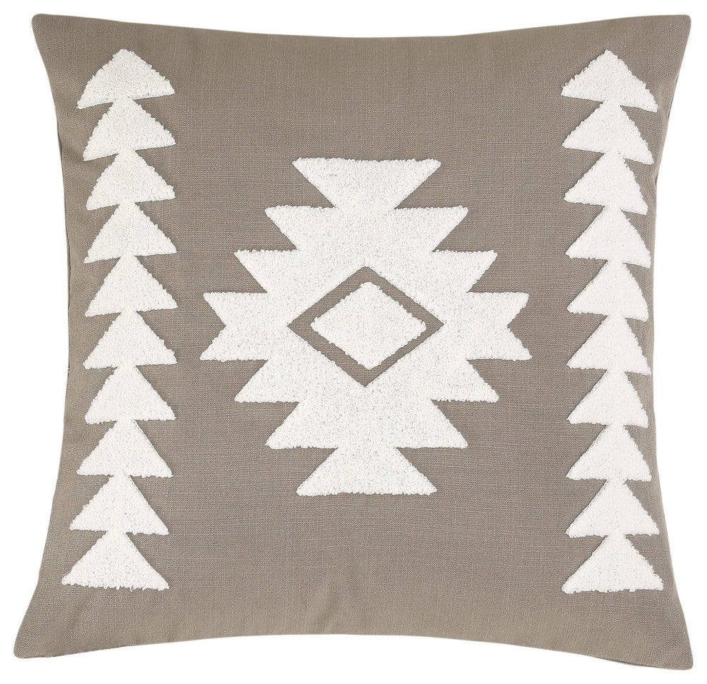 Applique Aztec Pillow , 18x18