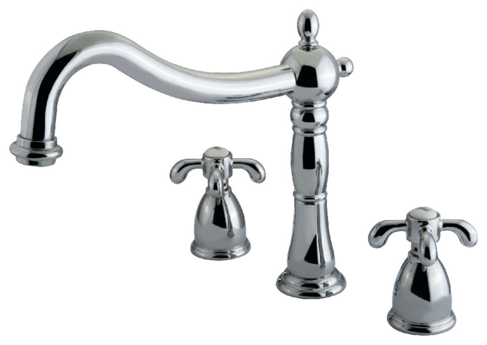 Kingston Brass Roman Tub Faucet, Polished Chrome