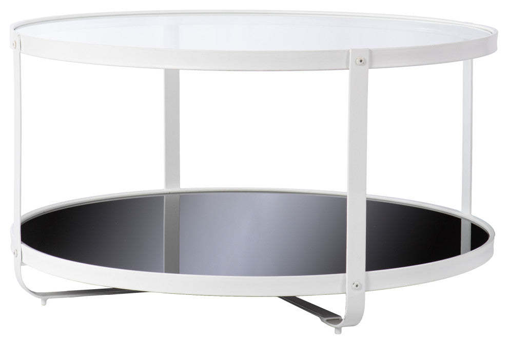 Barcroft Glass-Top Cocktail Table