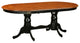 Plainville Table With 18" Butterfly Leaf, Black and Cherry