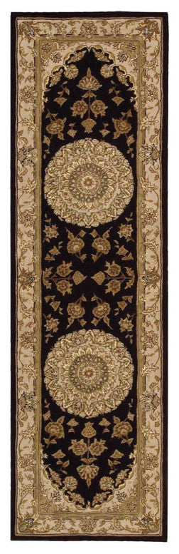 Nourison Nourison 2000 2233 Rug, Black, 5'6"x8'6"