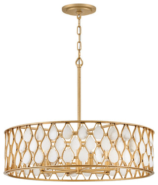 Fredrick Ramond Estie Medium Chandelier, Piastra Gold