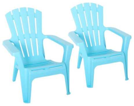 Maryland Adirondack Chairs, Set of 2, Blue