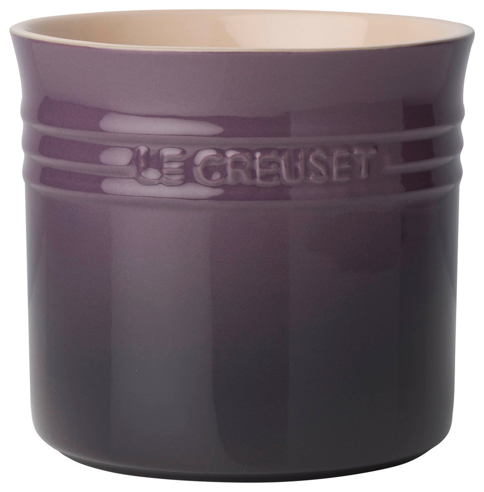 Le Creuset Stoneware Large Utensil Jar, Cassis