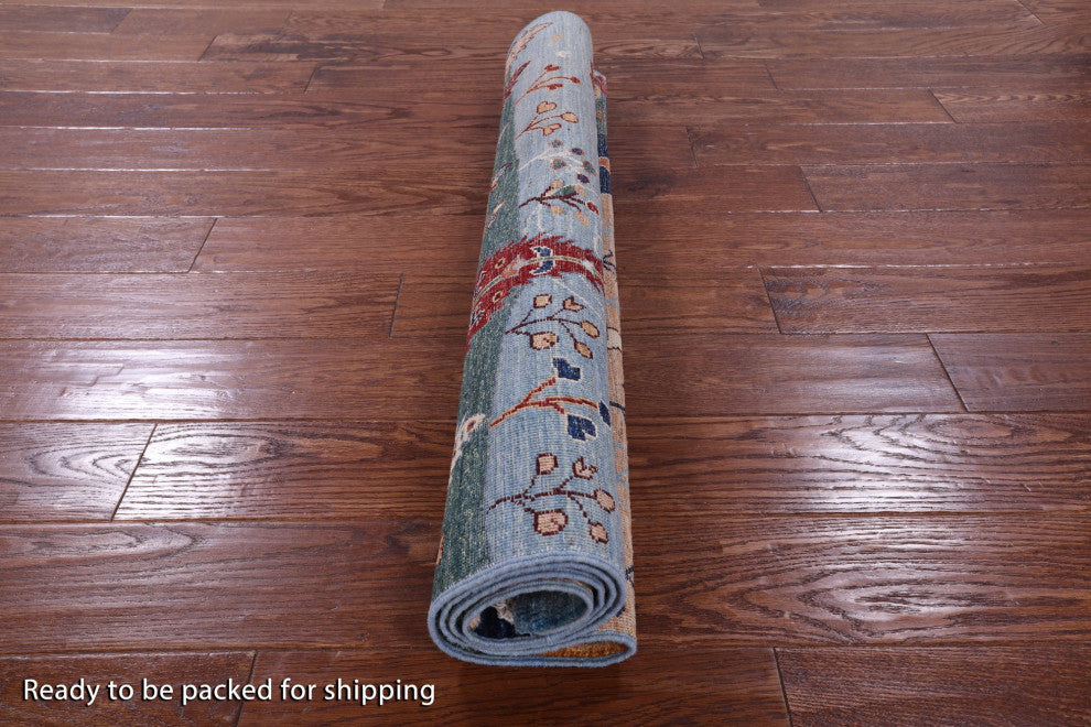 Hand Knotted Tribal Persian Gabbeh Wool Rug 3' 4" X 5' 0" Q11342