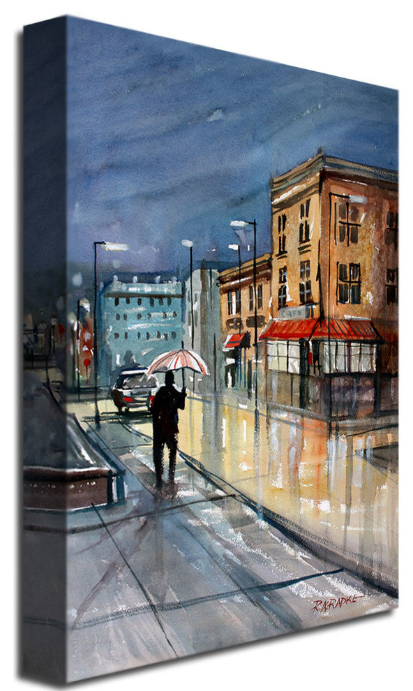 'Night Lights Green Bay' Canvas Art by Ryan Radke