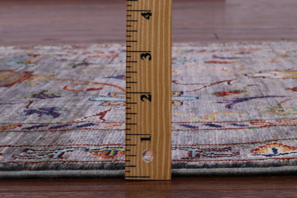 2' 9" X 3' 11" Persian Tabriz Handmade Wool Rug - Q12165