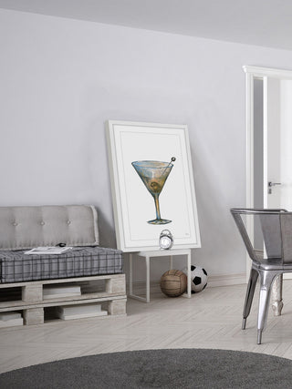 "Dirty Martini" Framed Painting Print, 30"x45"