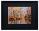 Jason Shaffer ''Beaver Creek 7'' Matted Framed Art, Black Frame, Black Mat, 20x16
