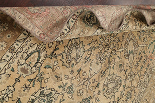 Consigned, Vintage Faded Persian Traditional Handmade Area Rug, Beige, 6x10