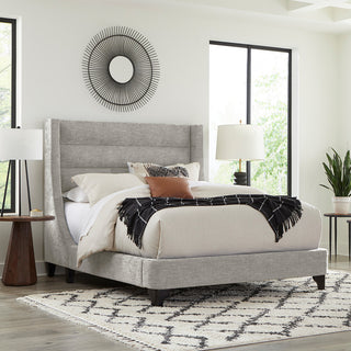 Parker Living Sleep Jacob Luxe Bed, Luxe Light Grey, King