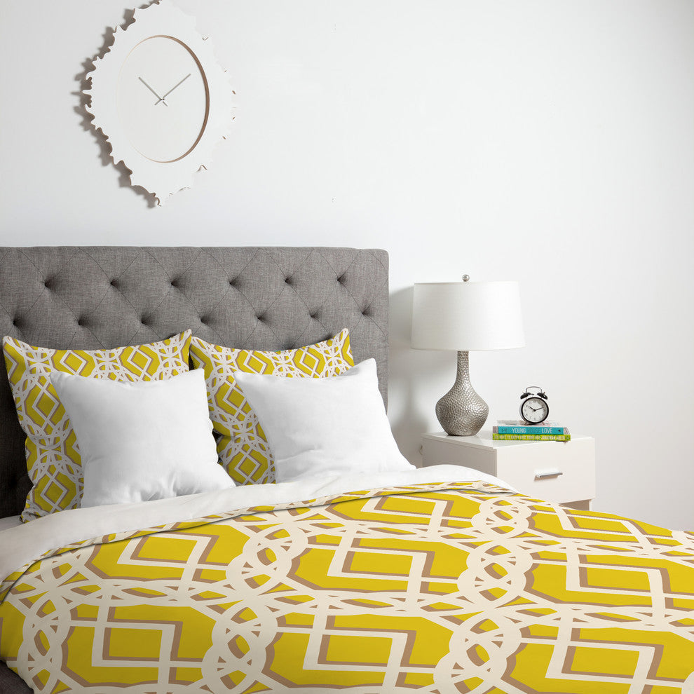 Deny Designs Aimee St Hill Diamonds Duvet Cover - Lightweight