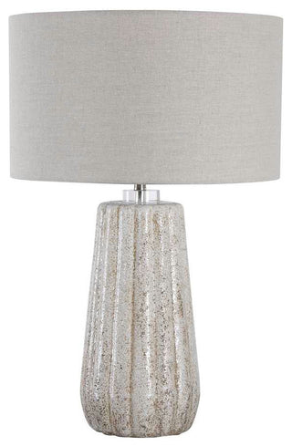 Uttermost Pikes Stone-Ivory Table Lamp