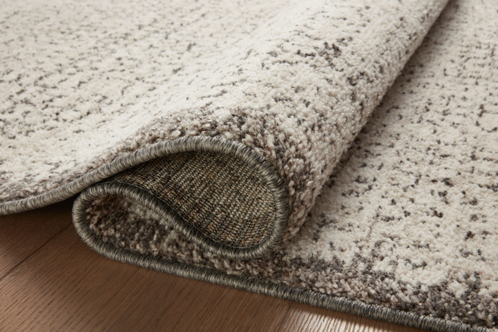 Loloi II Darby Ivory / Stone 2'-7" x 12'-0" Runner Rug