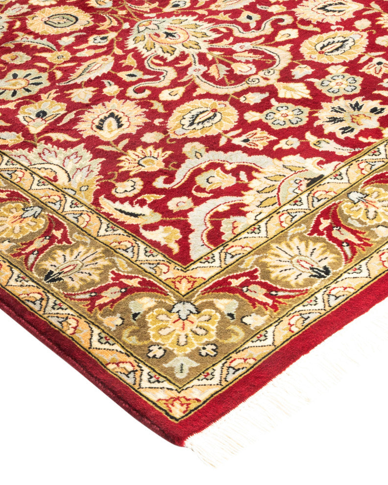 Mogul, One-of-a-Kind Hand-Knotted Area Rug Red, 3' 1" x 5' 1"