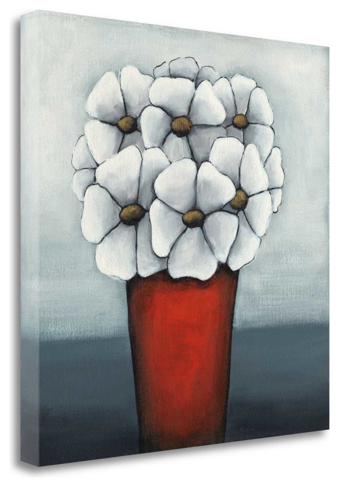 "Loves Me Not" By H. Alves, Giclee Print on Gallery Wrap Canvas, Ready to Hang