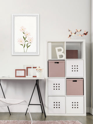 "Thin Petals" Framed Painting Print, 16x24