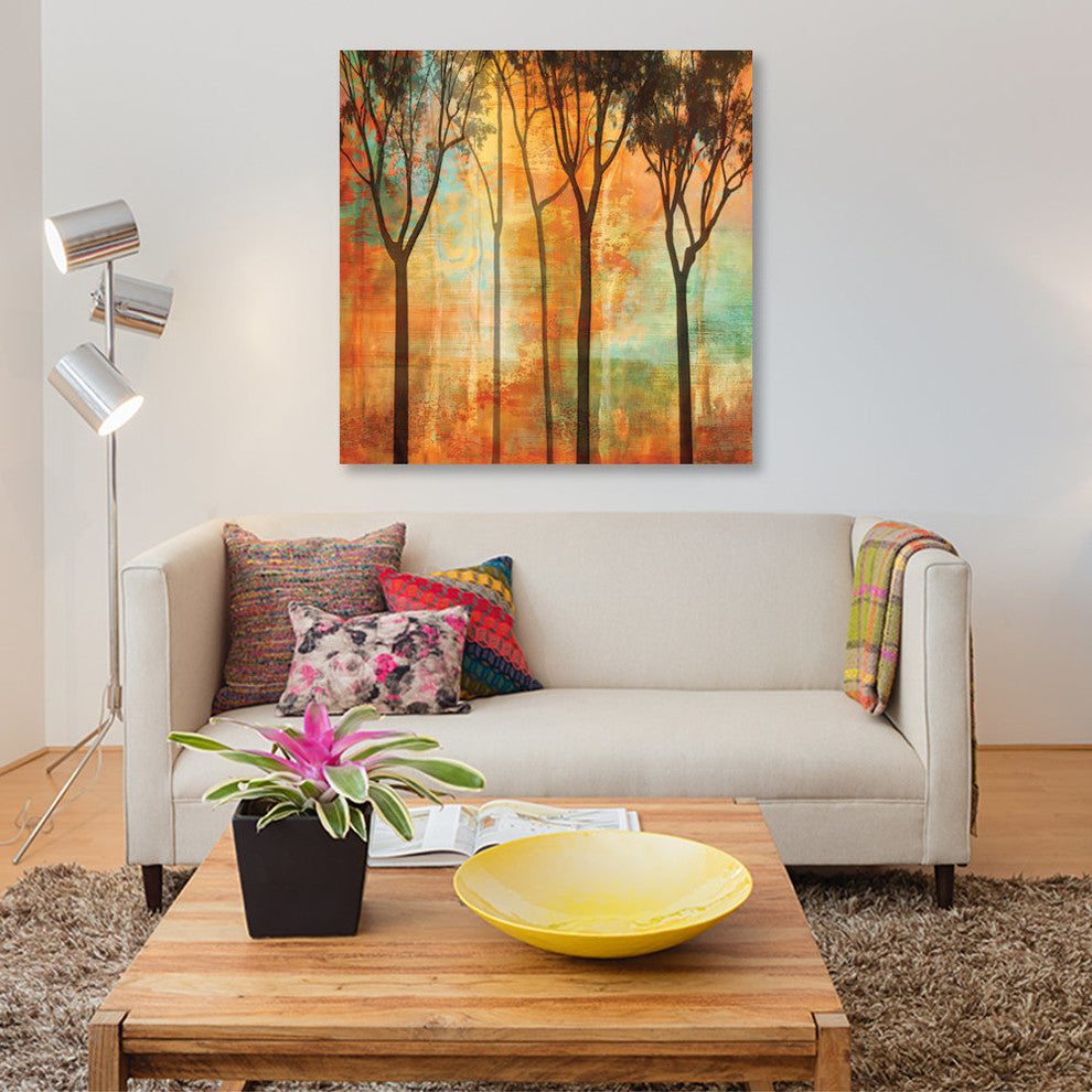 "Magical Forest II" by Chris Donovan, Canvas Print, 12"x12"