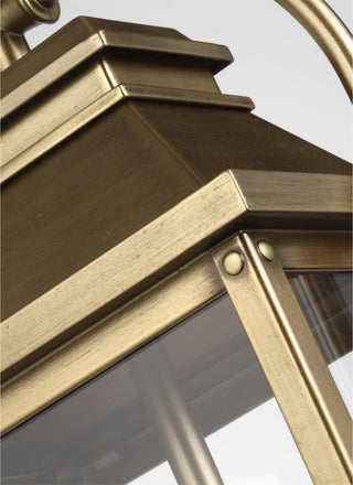 Wellsworth Pendant, Painted Distressed Brass