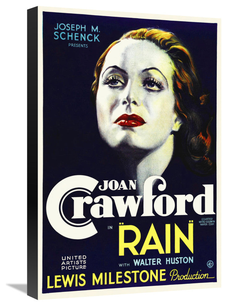 "Joan Crawford" Stretched Canvas Giclee by Hollywood Photo Archive, 16"x24"