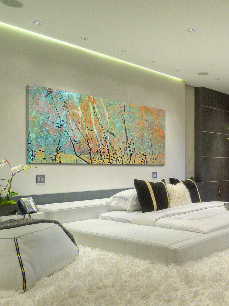 "May" Painting Print on Canvas by Tracy Silva Barbosa