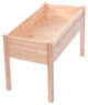 Costway Wooden Raised Vegetable Garden Bed Elevated Planter Kit Grow Gardening