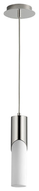 Ellipse Pendant Light in Polished Nickel