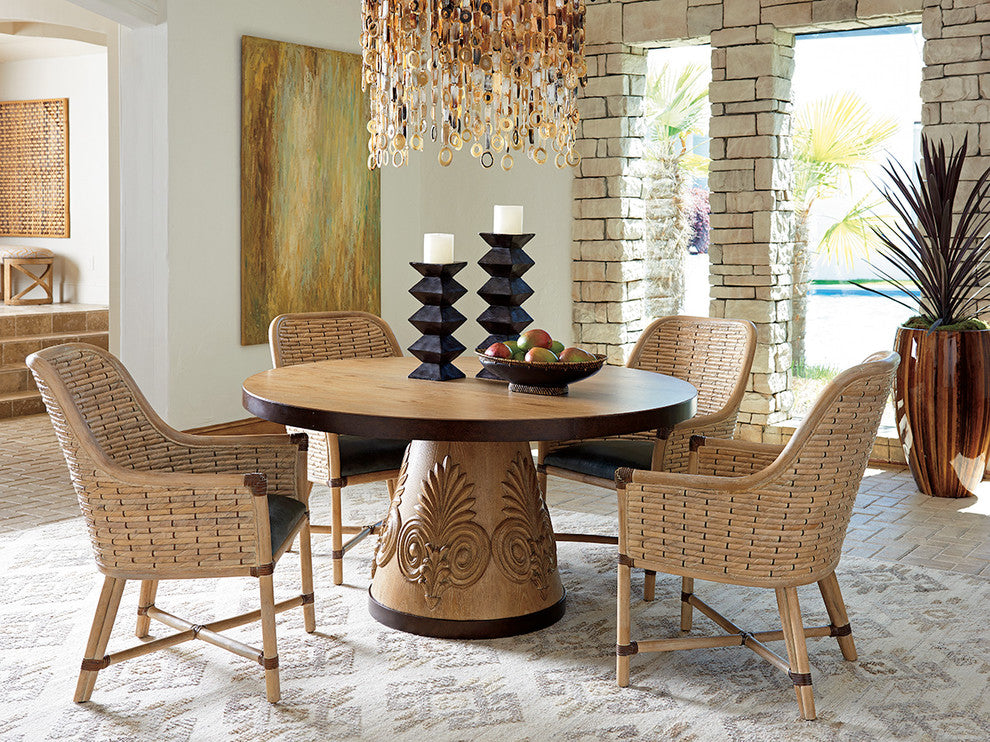 Keeling Woven Arm Chair