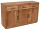 Fernious 3 Drawer 3 Door Sideboard, Natural Finish on Mango Solid Wood