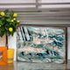 Catch the Rainbow Trout Wooden Wall Art, Oversized 48x36
