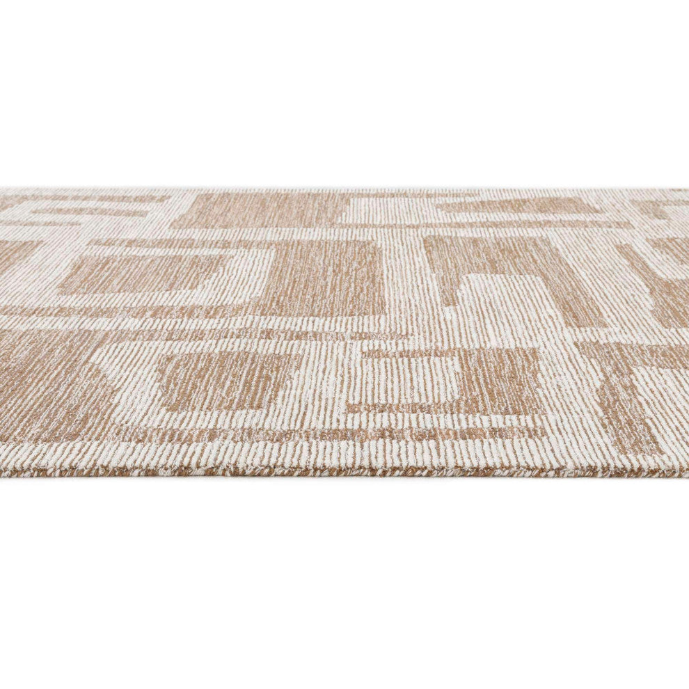 Shadows Ashanti Area Rug, Brown, 2'6"x8'