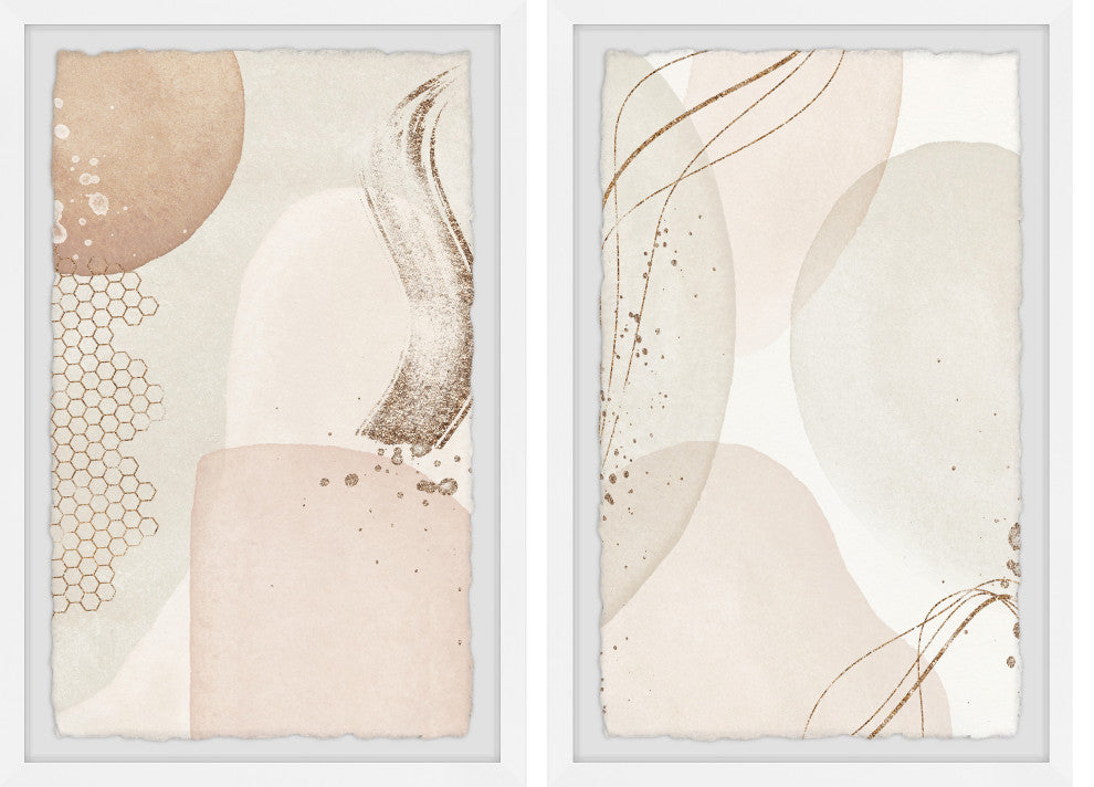 The First Voyage Diptych, 2-Piece Set, 12x18 Panels