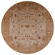 Ahgly Company Indoor Round Mid-Century Modern Area Rugs, 7' Round
