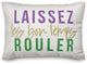 Laissez Les Bon Temps Rouler 14x20 Spun Poly Pillow