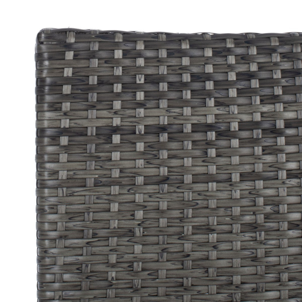 Safavieh Challe Dining Set, Grey Brown / White