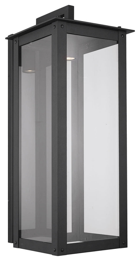 Capital Lighting 934642-GL Hunt 36" Tall LED Outdoor Wall Sconce - Black