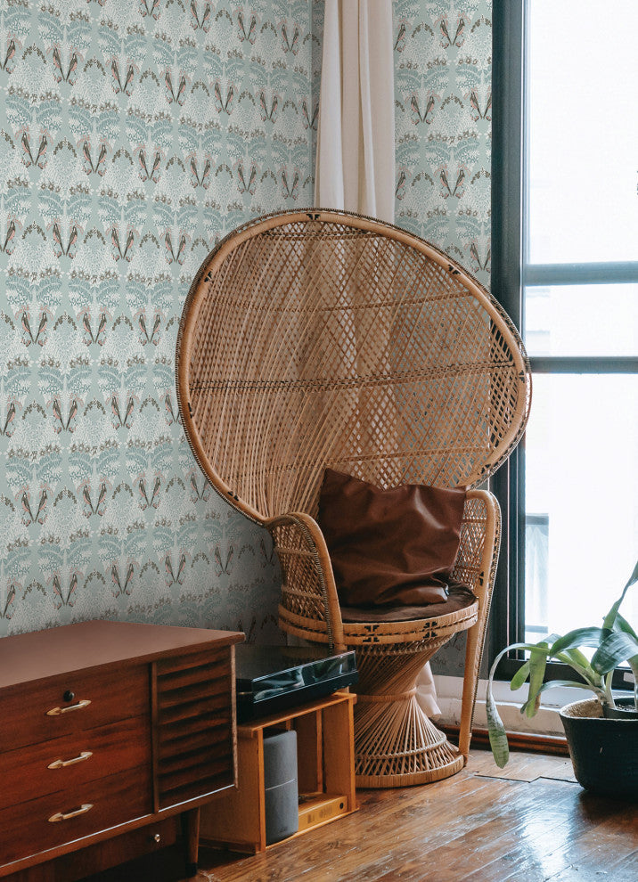 Blue Multi Otis Peel & Stick Wallpaper