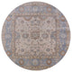 Ahgly Company Indoor Round Mid-Century Modern Area Rugs, 3' Round