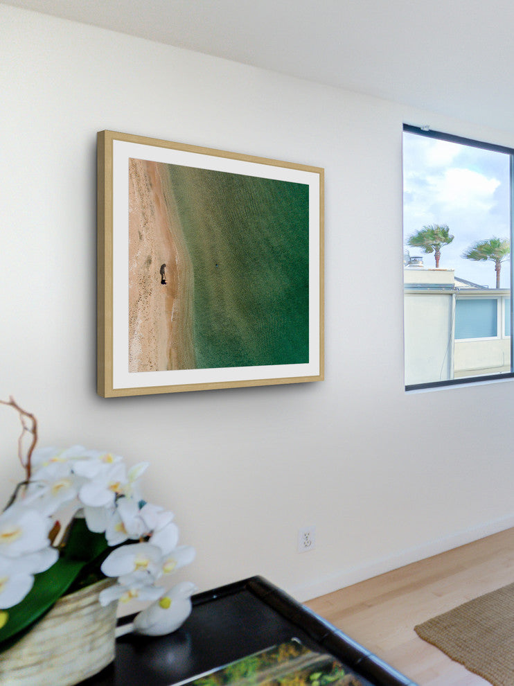 "Shadow Man" Framed Print by Karolis Janulis