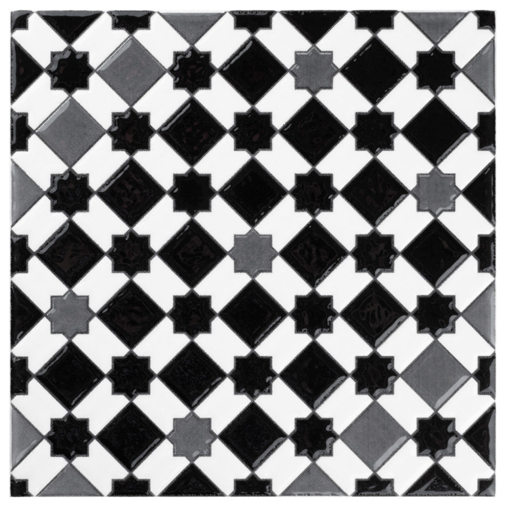 Sevillano Giralda Dark Grey Ceramic Wall Tile