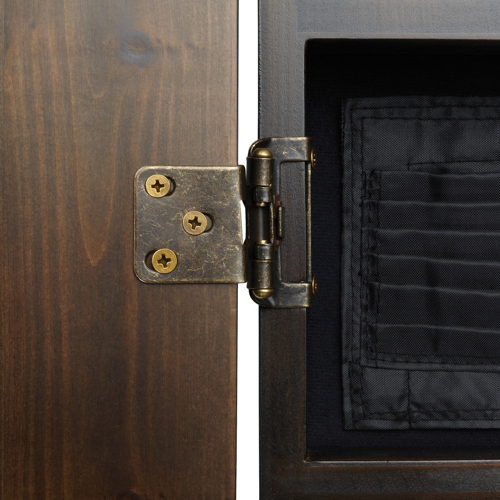 Viper Espresso Metropolitan Steel Tip Cabinet, 21.25"x27.4"