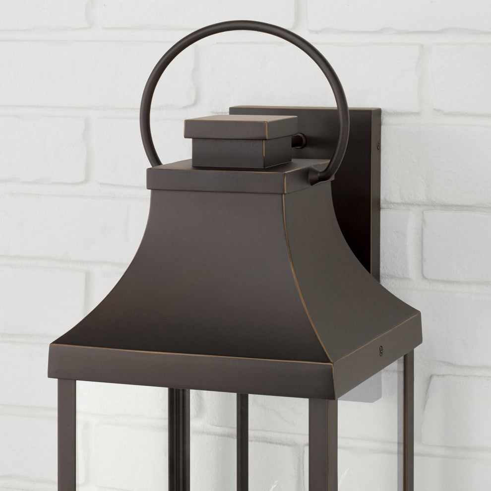 Capital Lighting 946441 Bradford 4 Light 27" Tall Outdoor Wall - Oiled Bronze