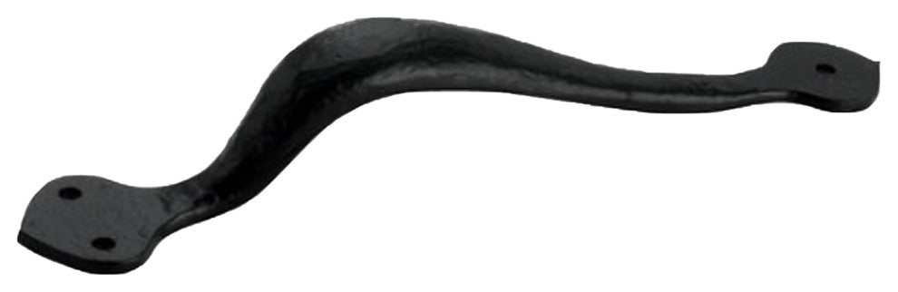 The Mascot Hardware Spear 13" Iron Black Door Pull Handle